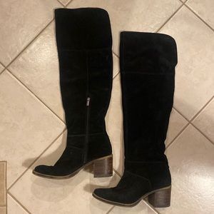 Lucky Brand Over the Knee Suede Boot